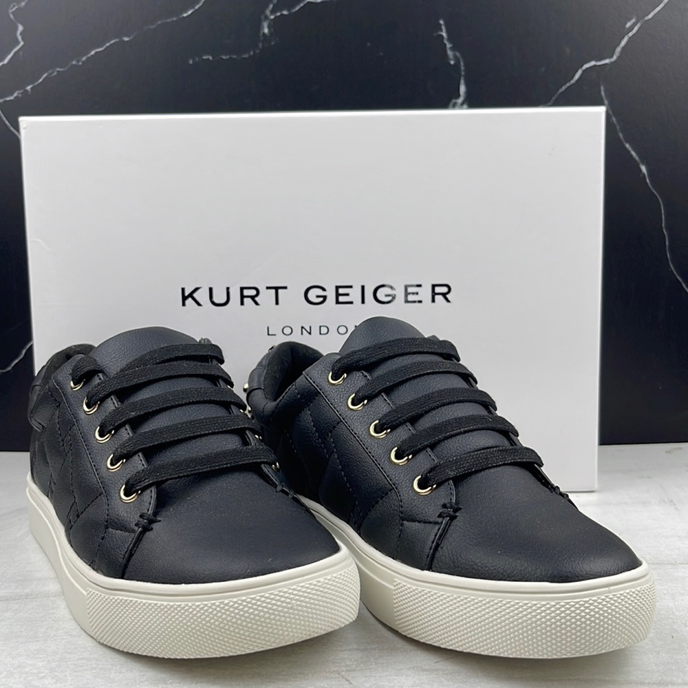 Kurt Geiger Black Modern Sneakers